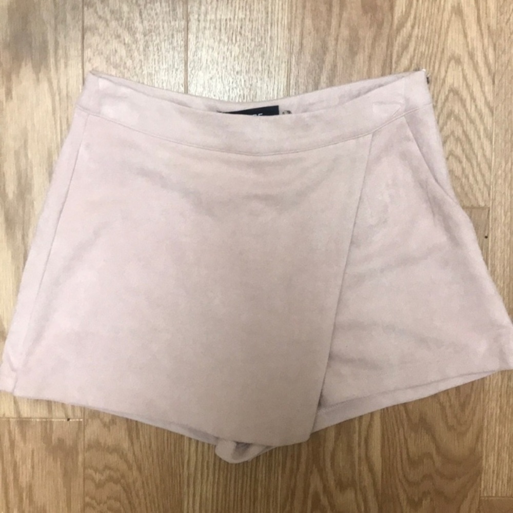 Pink Suede Do + Be Skort